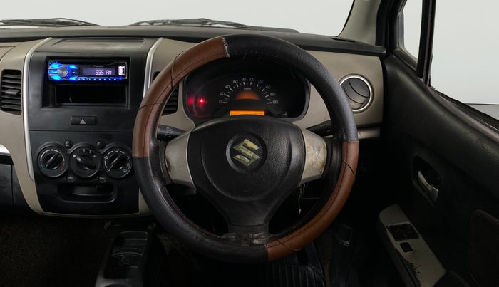 2014 Maruti Wagon R 1.0 LXI, Petrol, Manual, 77,546 km, Steering Wheel Close Up