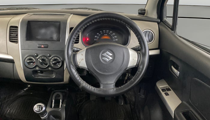 2015 Maruti Wagon R 1.0 LXI, Petrol, Manual, 9,847 km, Steering Wheel Close Up
