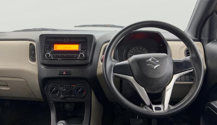 2019 Maruti New Wagon-R VXI 1.0 AMT, Petrol, Automatic, 90,848 km, Steering Wheel Close Up