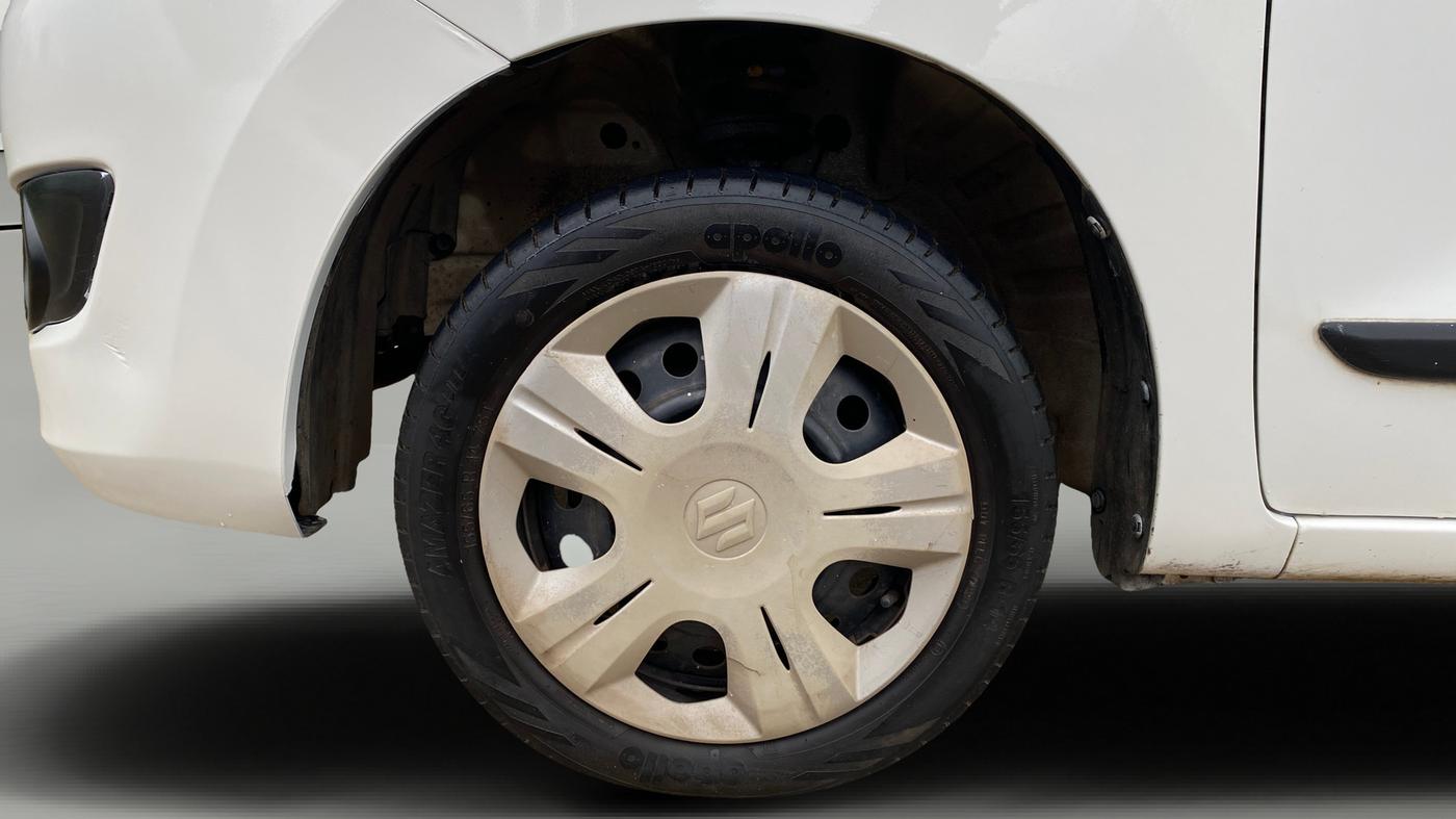 2016 Maruti Wagon R 1.0 VXI, CNG, Manual, 79,251 km, Left Front Wheel