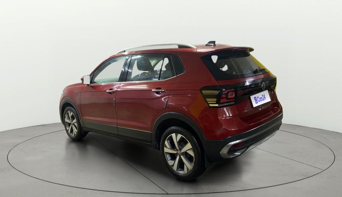 2022 Volkswagen TAIGUN TOPLINE 1.0 TSI MT, Petrol, Manual, 39,605 km, Left Back Diagonal