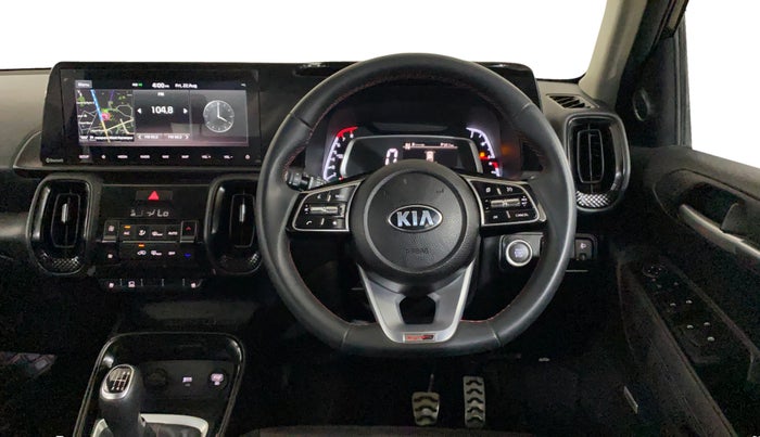 2021 KIA SONET GTX PLUS 1.0 IMT, Petrol, Manual, 27,561 km, Steering Wheel Close Up