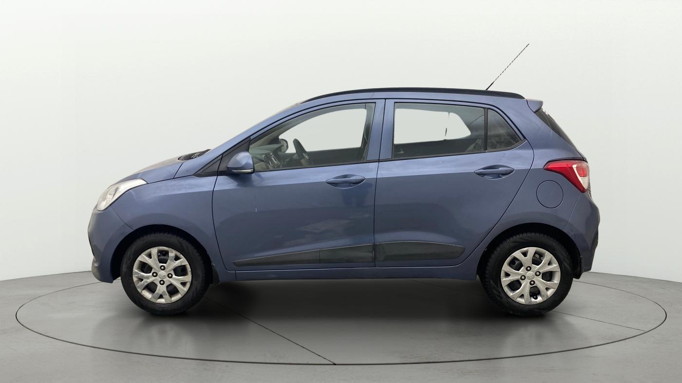 2015 Hyundai Grand i10 SPORTZ 1.2 KAPPA VTVT, Petrol, Manual, 1,40,829 km, Left Side