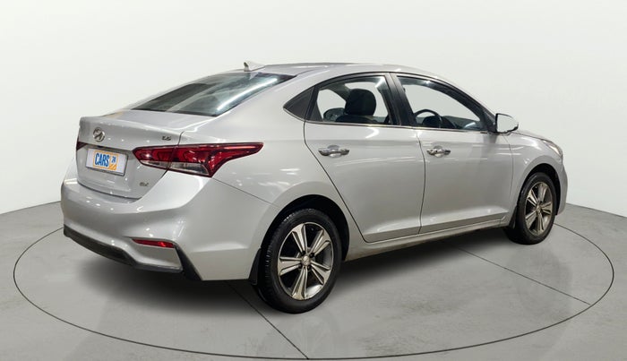 2017 Hyundai Verna 1.6 VTVT SX (O) AT, Petrol, Automatic, 72,278 km, Right Back Diagonal