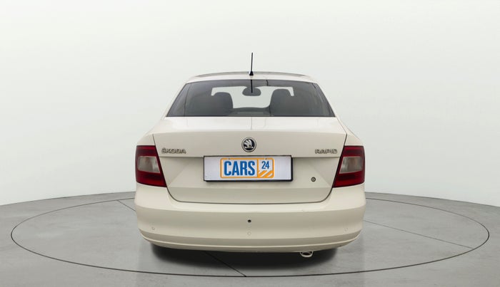 2014 Skoda Rapid ELEGANCE 1.6 MPI AT, CNG, Automatic, 43,105 km, Back/Rear