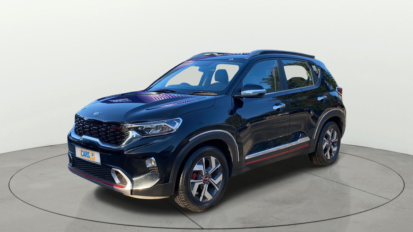 2020 KIA SONET GTX PLUS 1.0 DCT, Petrol, Automatic, 56,786 km, Left Front Diagonal