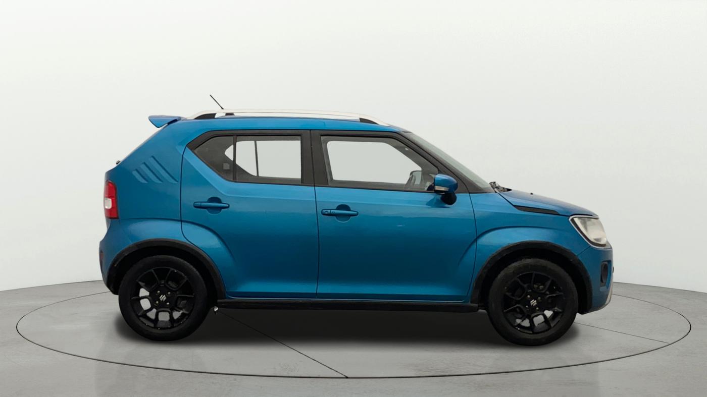 2020 Maruti IGNIS ZETA 1.2, CNG, Manual, 1,23,362 km, Right Side View