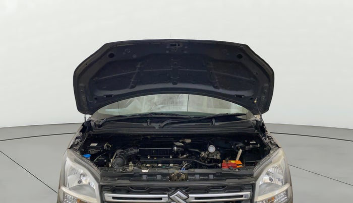 2019 Maruti New Wagon-R LXI CNG 1.0, CNG, Manual, 99,424 km, Open Bonet