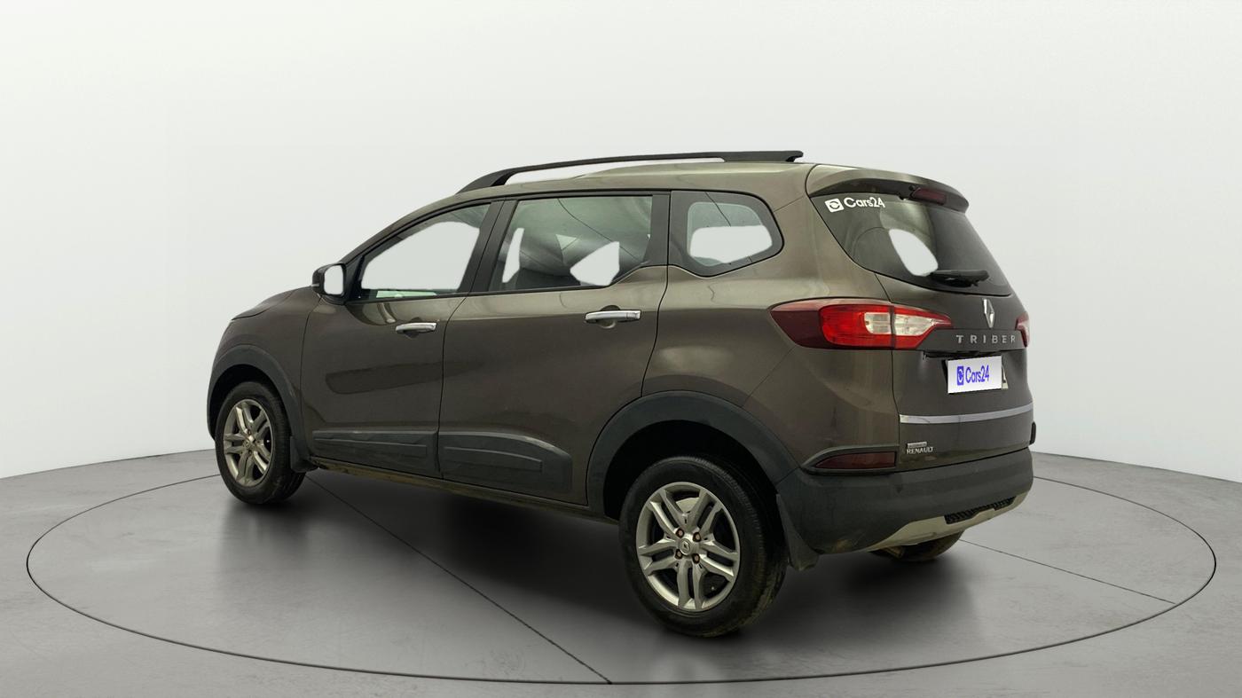 2023 Renault TRIBER RXZ AMT, Petrol, Automatic, 27,163 km, Left Back Diagonal