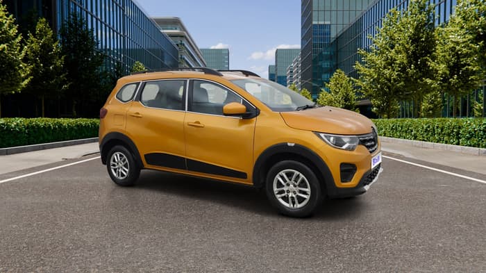 2020 Renault TRIBER RXT AMT, Petrol, Automatic, 45,975 km, Right Front Diagonal