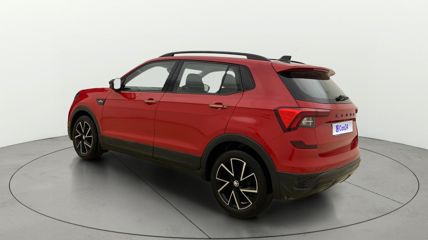 2022 Skoda KUSHAQ MONTE CARLO 1.0L TSI AT, Petrol, Automatic, 40,157 km, Left Back Diagonal