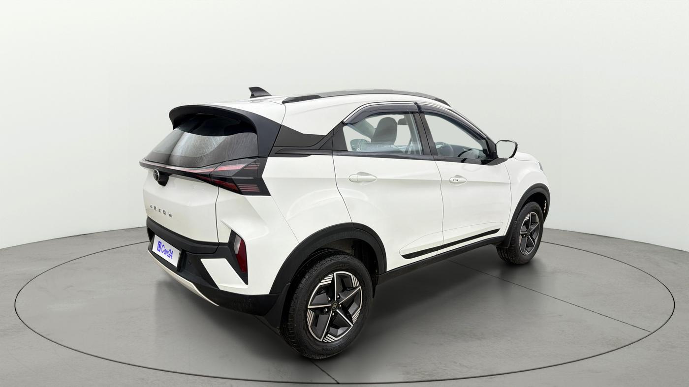 2024 Tata NEXON CREATIVE  AMT 1.2 PETROL, Petrol, Automatic, 3,789 km, Right Back Diagonal