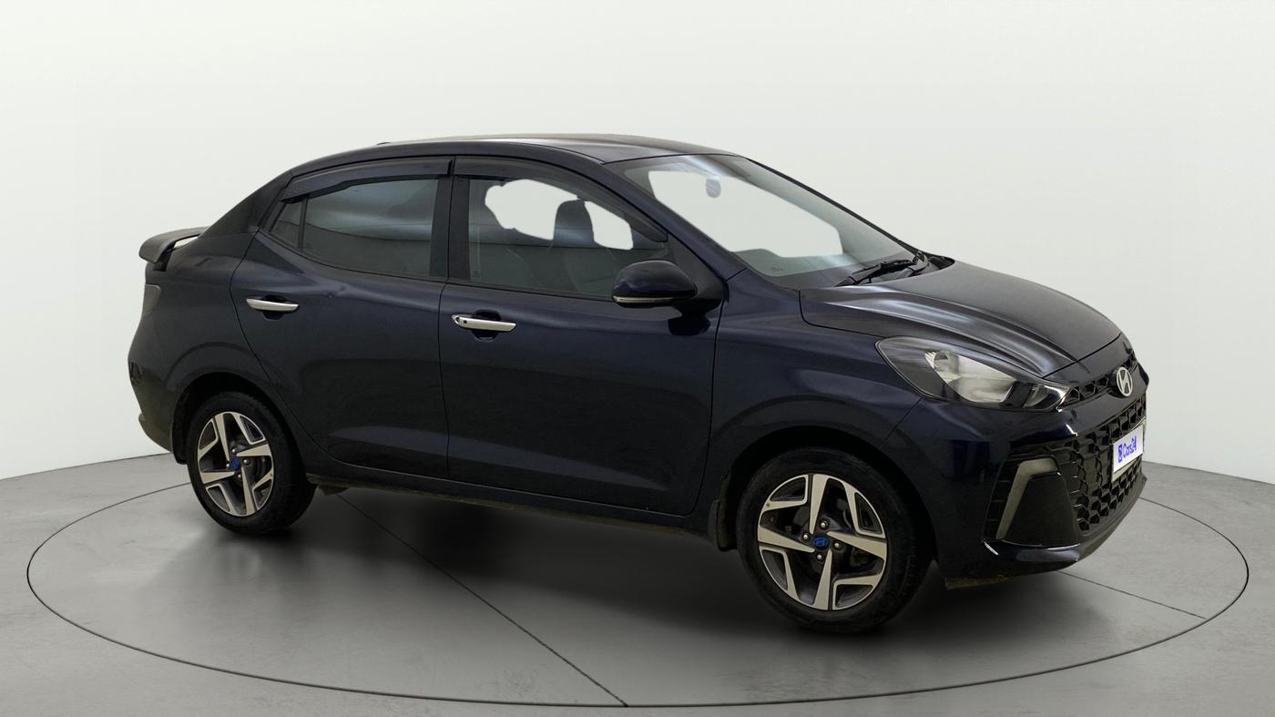 2023 Hyundai AURA SX 1.2 CNG, CNG, Manual, 31,633 km, Right Front Diagonal