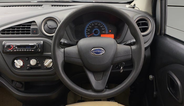 2018 Datsun Redi Go A, Petrol, Manual, 83,349 km, Steering Wheel Close Up