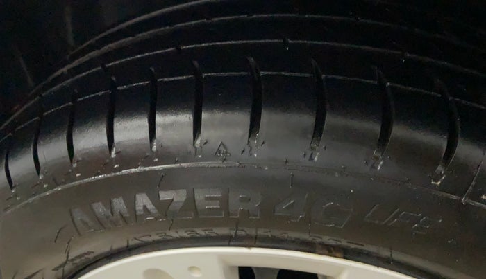 2014 Honda Amaze 1.2L I-VTEC S, Petrol, Manual, 44,669 km, Left Front Tyre Tread