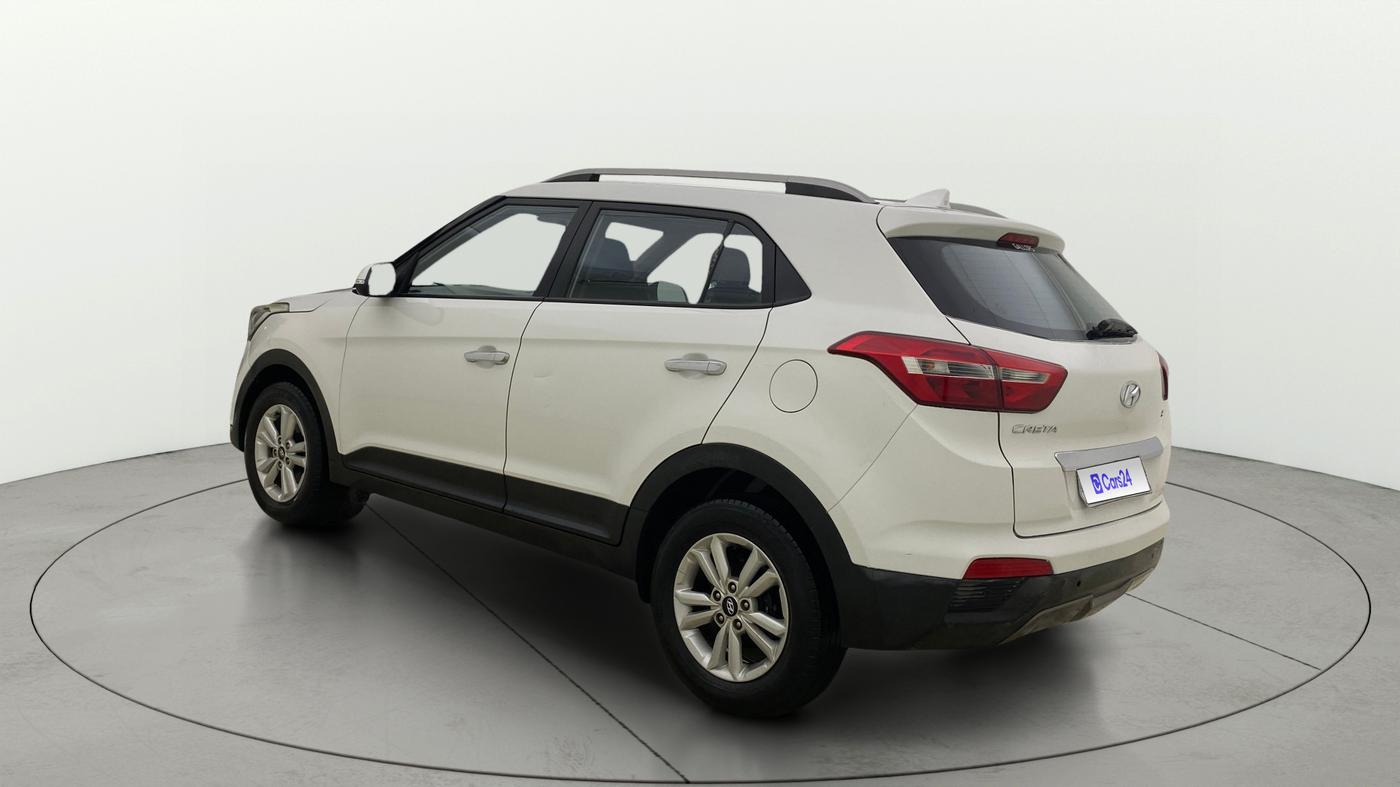 2016 Hyundai Creta SX PLUS 1.6 PETROL, Petrol, Manual, 98,792 km, Left Back Diagonal