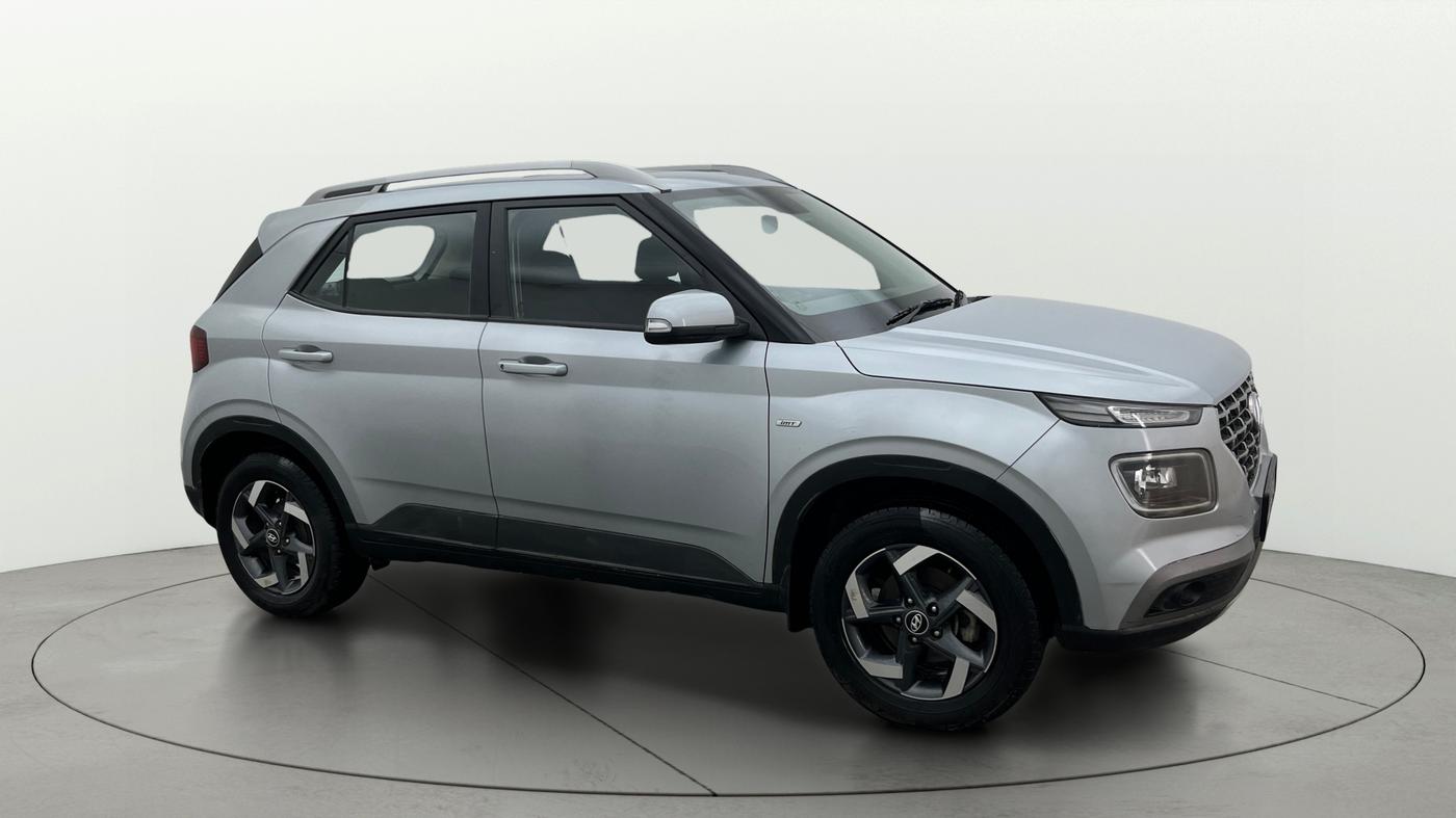 2020 Hyundai VENUE SX 1.0 TURBO IMT, Petrol, Manual, 76,079 km, Right Front Diagonal