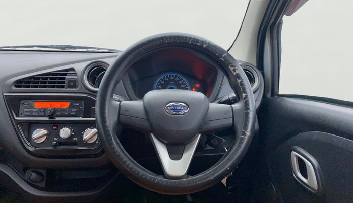 2019 Datsun Redi Go T(O) 1.0, Petrol, Manual, 34,193 km, Steering Wheel Close Up