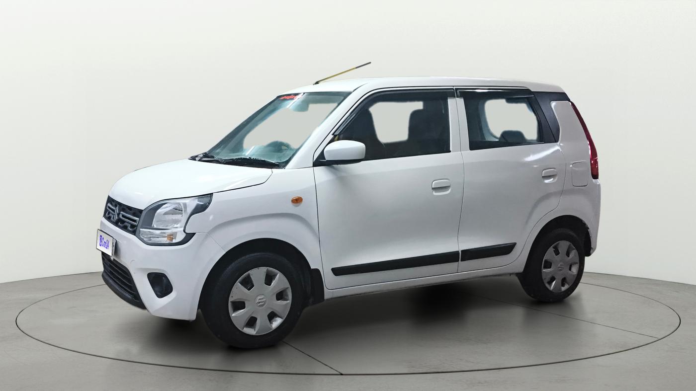 2021 Maruti New Wagon-R VXI 1.0, Petrol, Manual, 42,300 km, Left Front Diagonal