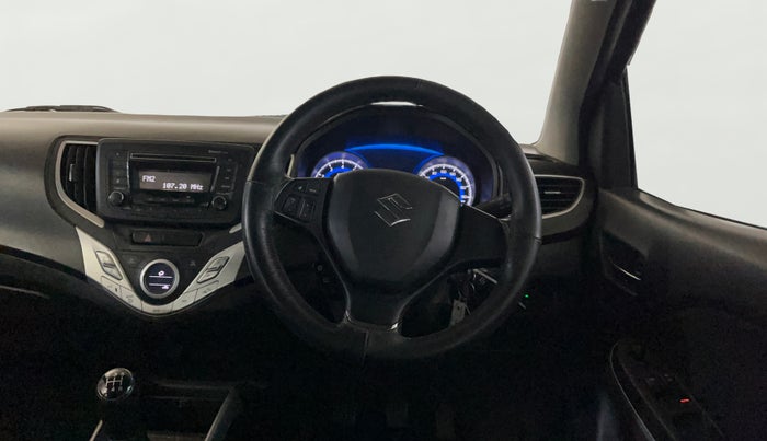 2016 Maruti Baleno DELTA PETROL 1.2, Petrol, Manual, 10,964 km, Steering Wheel Close Up