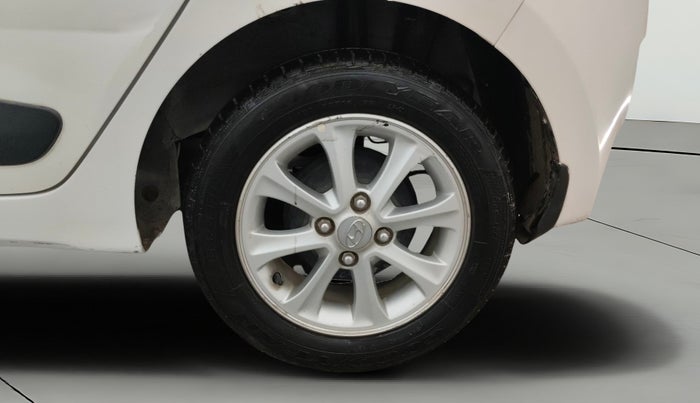 2016 Hyundai Grand i10 ASTA AT 1.2 KAPPA VTVT, Petrol, Automatic, 53,197 km, Left Rear Wheel