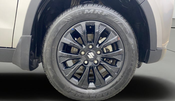 2022 Maruti Vitara Brezza ZXI AT SHVS, Petrol, Automatic, 12,254 km, Right Front Wheel