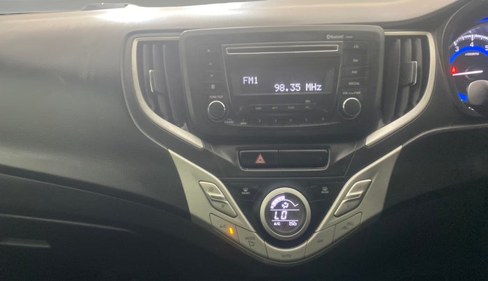 2016 Maruti Baleno ZETA CVT PETROL 1.2, Petrol, Automatic, 37,190 km, Air Conditioner