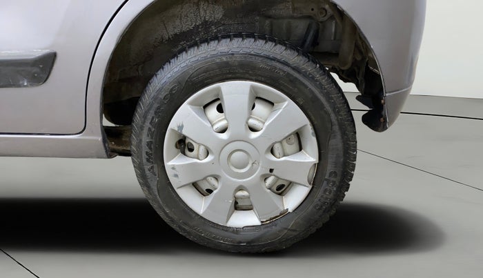 2014 Maruti Wagon R 1.0 LXI, Petrol, Manual, 22,546 km, Left Rear Wheel