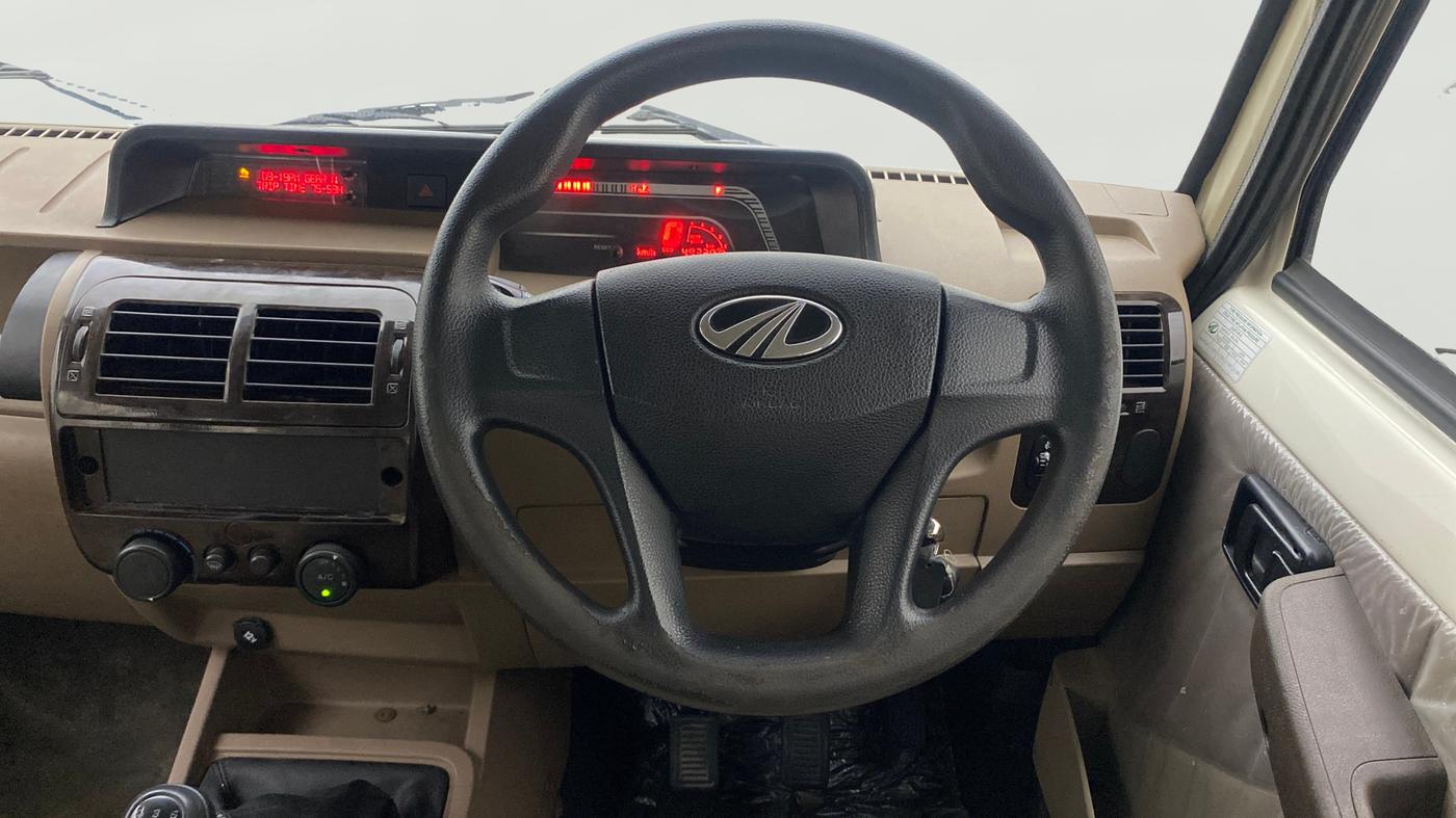 2021 Mahindra Bolero B6 (O), Diesel, Manual, 49,312 km, Steering Wheel Close Up