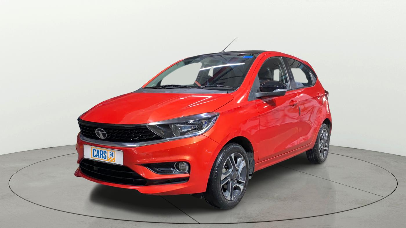 2021 Tata Tiago XZ PLUS DUAL TONE PETROL, Petrol, Manual, 22,635 km, Left Front Diagonal