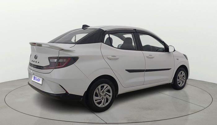 2022 Hyundai AURA S 1.2 CNG, CNG, Manual, 90,192 km, Right Back Diagonal