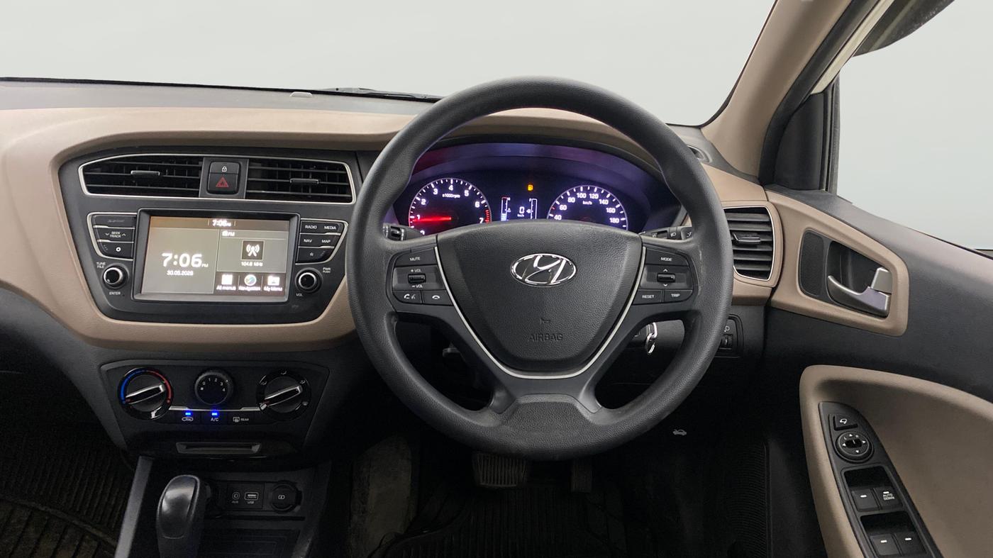 2019 Hyundai Elite i20 SPORTZ PLUS  1.2 CVT, Petrol, Automatic, 25,846 km, Steering Wheel Close Up