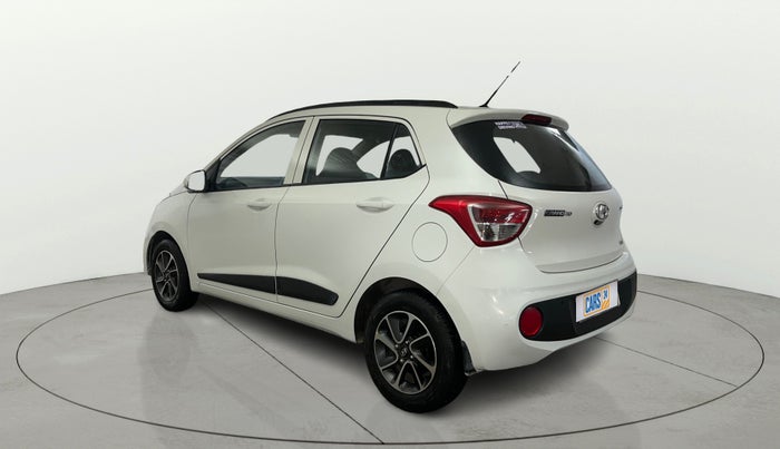 2017 Hyundai Grand i10 SPORTZ (O) AT 1.2 KAPPA VTVT, Petrol, Automatic, 38,356 km, Left Back Diagonal