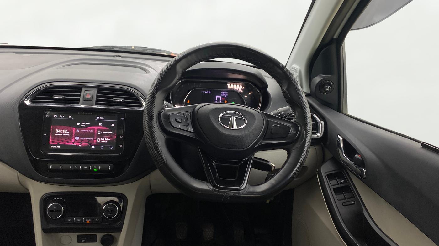 2023 Tata Tiago XZ PLUS CNG, CNG, Manual, 17,118 km, Steering Wheel Close Up