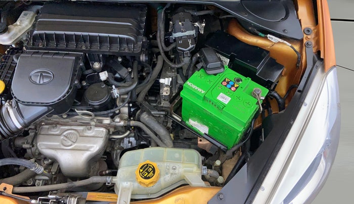 2018 Tata Tiago XZA PETROL, Petrol, Automatic, 25,631 km, Engine View - Left