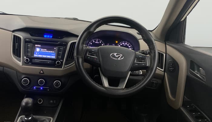 2016 Hyundai Creta S 1.6 PETROL, Petrol, Manual, 47,477 km, Steering Wheel Close Up