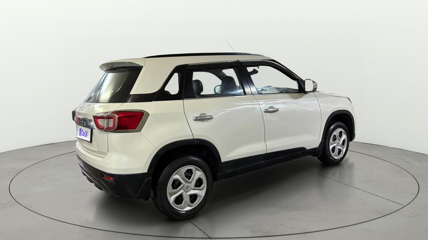 2021 Maruti Vitara Brezza VXI, Petrol, Manual, 1,13,698 km, Right Back Diagonal