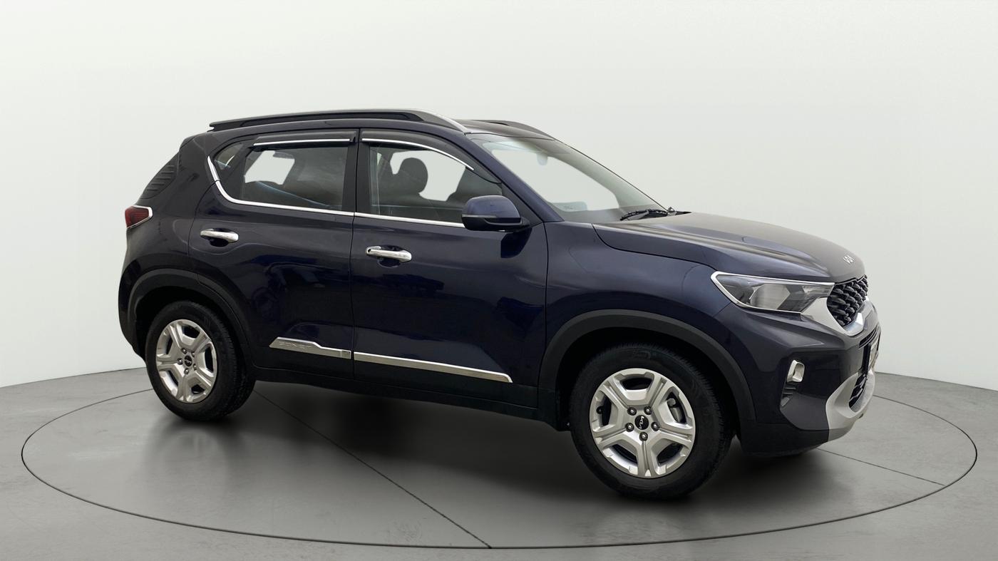 2023 KIA SONET HTK PLUS 1.2, Petrol, Manual, 21,833 km, Right Front Diagonal