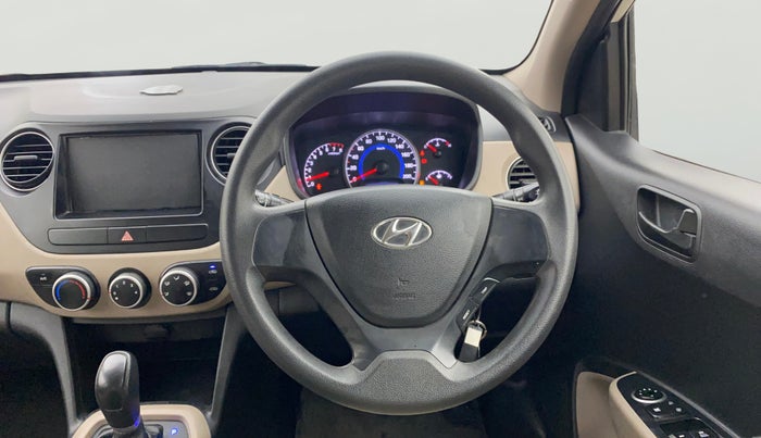 2017 Hyundai Grand i10 MAGNA AT 1.2 KAPPA VTVT, Petrol, Automatic, 27,341 km, Steering Wheel Close Up