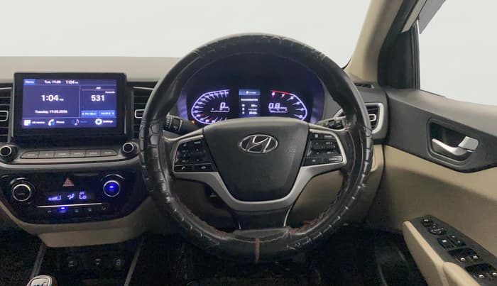 2022 Hyundai Verna SX 1.5 VTVT, Petrol, Manual, 37,361 km, Steering Wheel Close Up