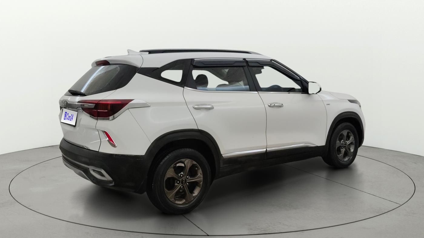 2021 KIA SELTOS HTK PLUS 1.5 IMT, Petrol, Manual, 77,185 km, Right Back Diagonal