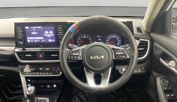 2021 KIA SELTOS HTK PLUS 1.5 IMT, Petrol, Manual, 27,229 km, Steering Wheel Close Up