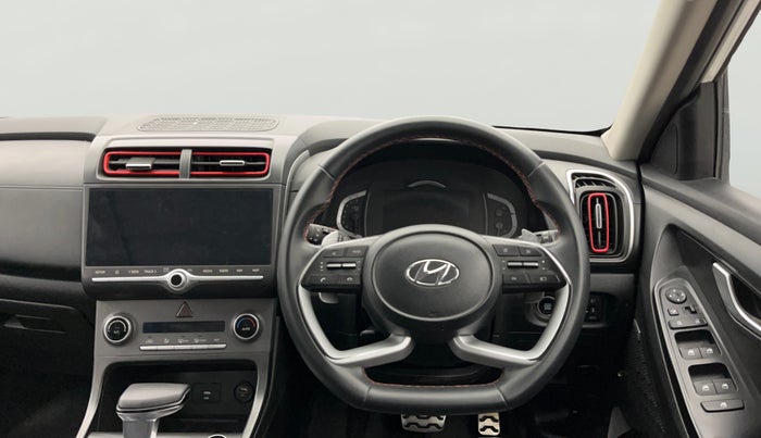 2020 Hyundai Creta SX (O) 1.4 TURBO DCT, Petrol, Automatic, 50,056 km, Steering Wheel Close Up