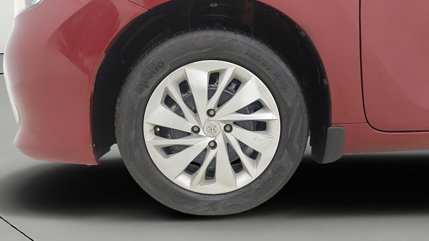 2022 Toyota Glanza S AMT, Petrol, Automatic, 55,454 km, Left Front Wheel