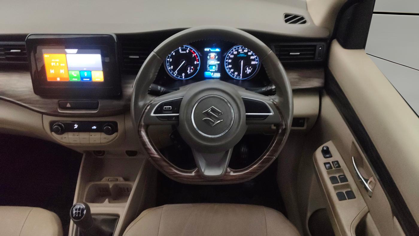2021 Maruti Ertiga ZXI+ SHVS, Petrol, Manual, 78,275 km, Steering Wheel Close Up