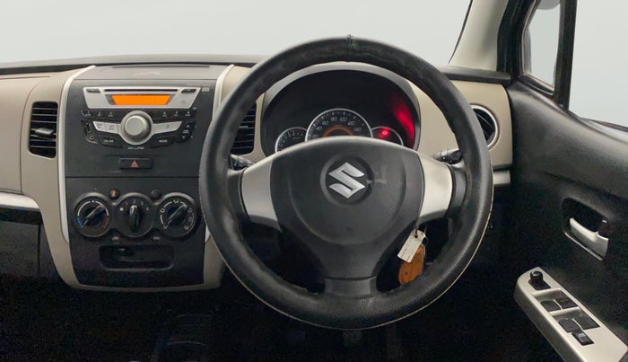 2015 Maruti Wagon R 1.0 VXI, Petrol, Manual, 27,699 km, Steering Wheel Close Up