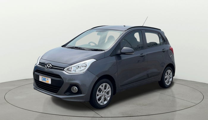 2016 Hyundai Grand i10 SPORTZ 1.2 KAPPA VTVT, Petrol, Manual, 28,449 km, Left Front Diagonal