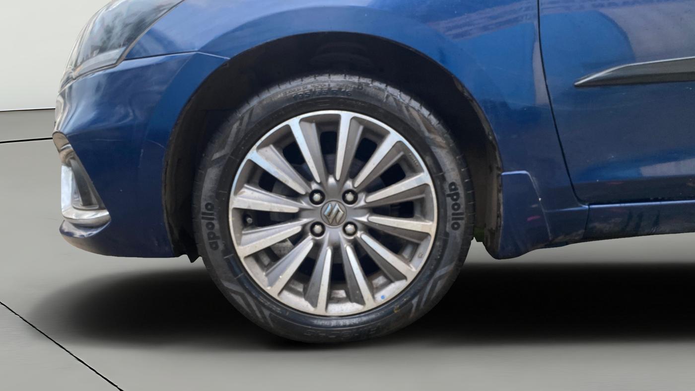 2019 Maruti Ciaz ALPHA  AT 1.5 SHVS PETROL, Petrol, Automatic, 52,089 km, Left Front Wheel