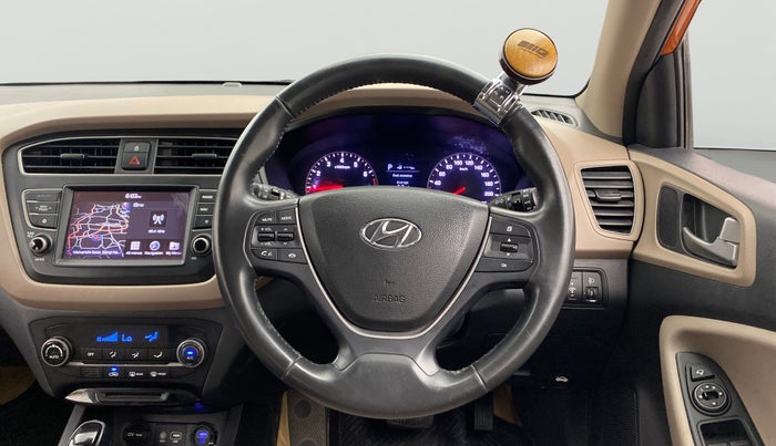 2019 Hyundai Elite i20 ASTA (O) CVT, Petrol, Automatic, 36,036 km, Steering Wheel Close Up