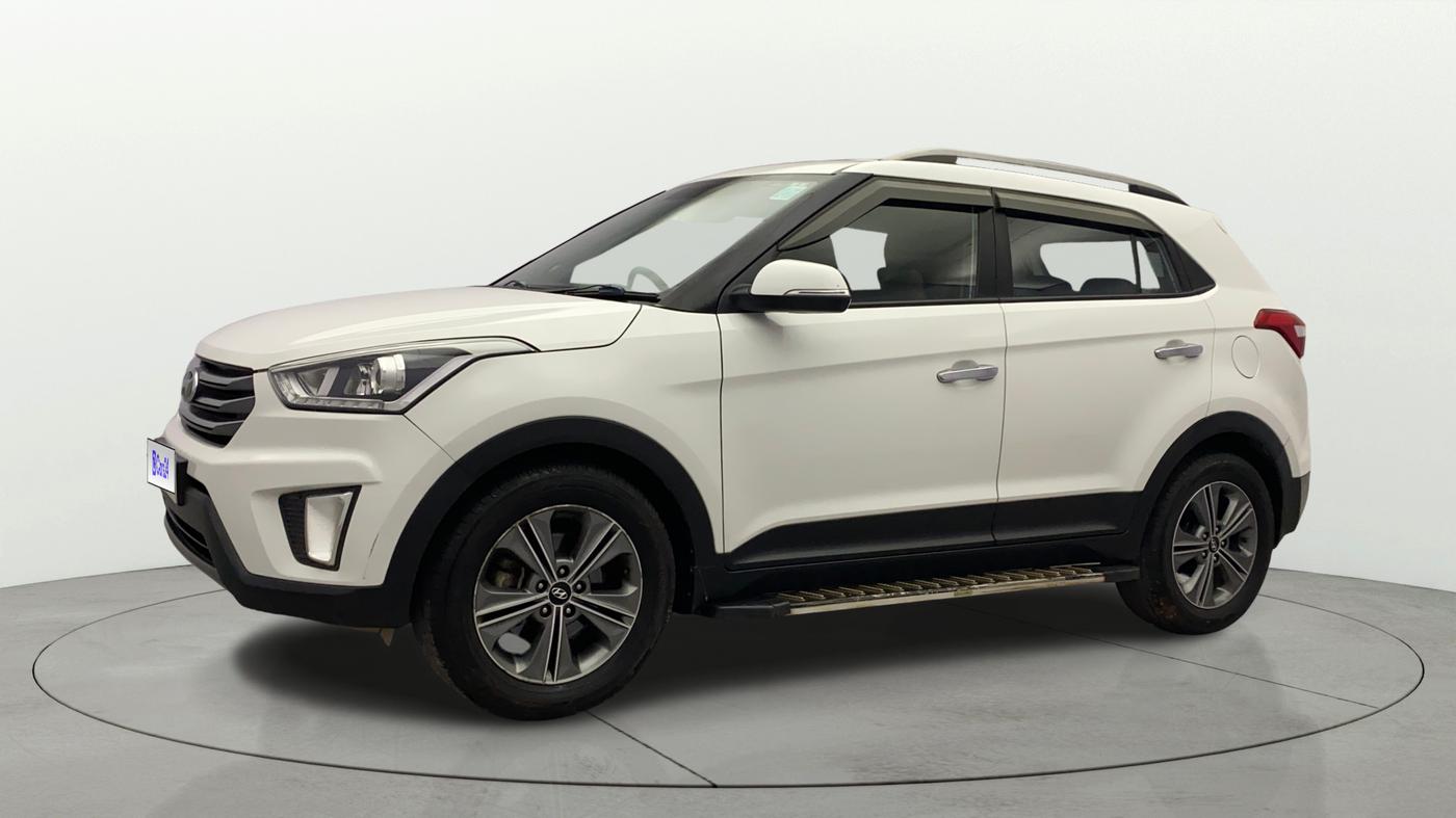 2017 Hyundai Creta SX PLUS AT 1.6 PETROL, Petrol, Automatic, 57,254 km, Left Front Diagonal
